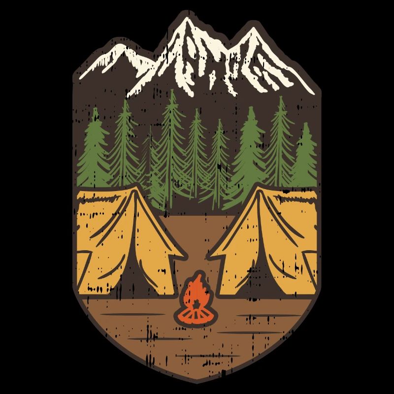 Berg Camp Badge – Mountain Adventure