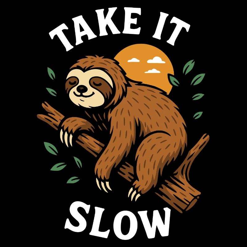 Allez-y doucement - Sloth Design