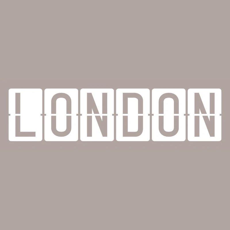 Panneau de l’aéroport de Londres