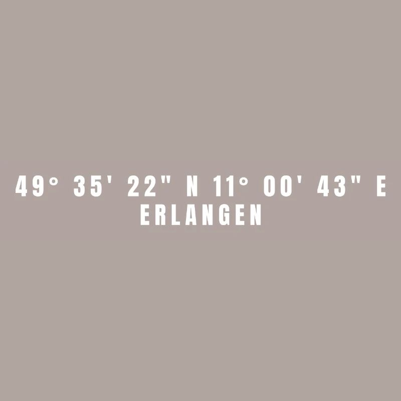 Erlangen Bavaria Coordinates