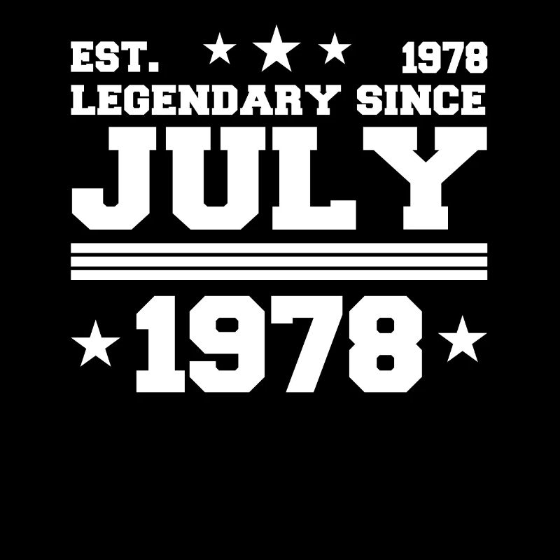 43. Geburtstag Geschenk Juli 1978