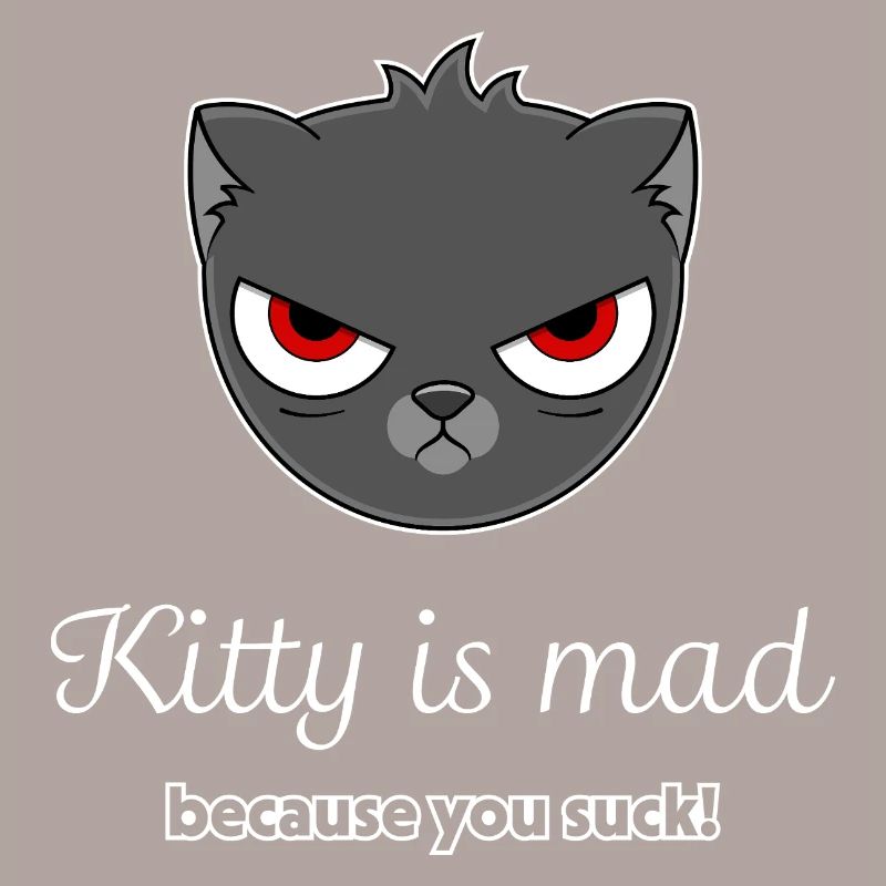 chat offensé