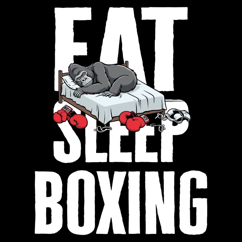 Eat. Sleep. Boxing - Sleeping Gorilla