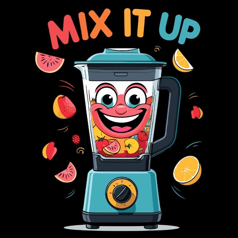 Lustiges Mixer-Design