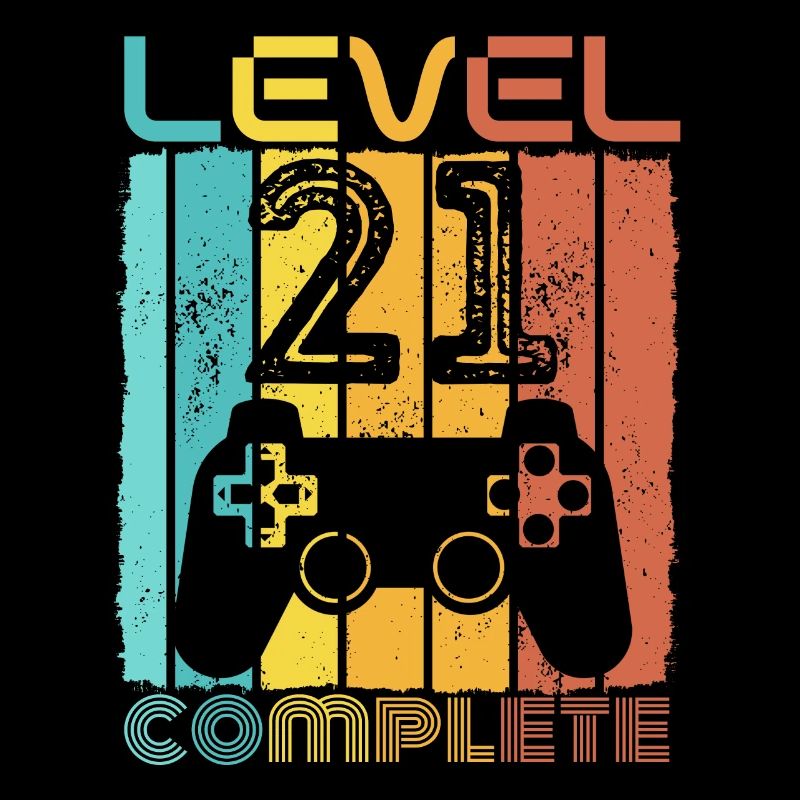 21 years - 21st birthday Level 21 Complete Design