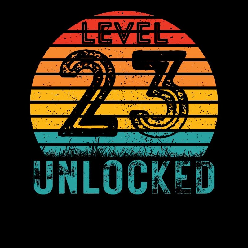 23 ans - 23e anniversaire Niveau 23 Conception complète