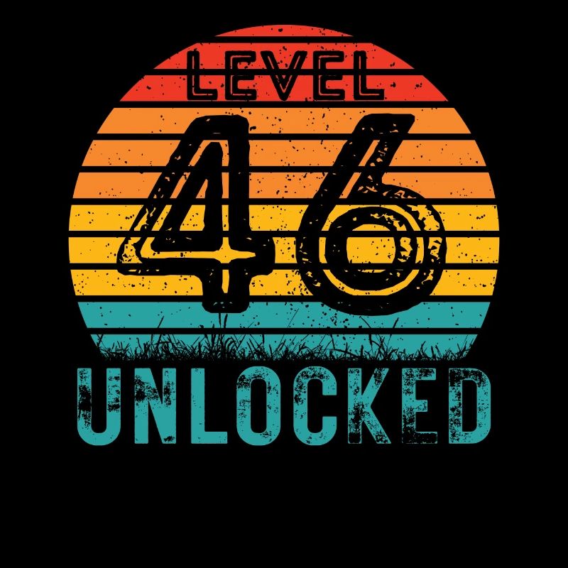 46 ans - 46e anniversaire Niveau 46 Conception complète