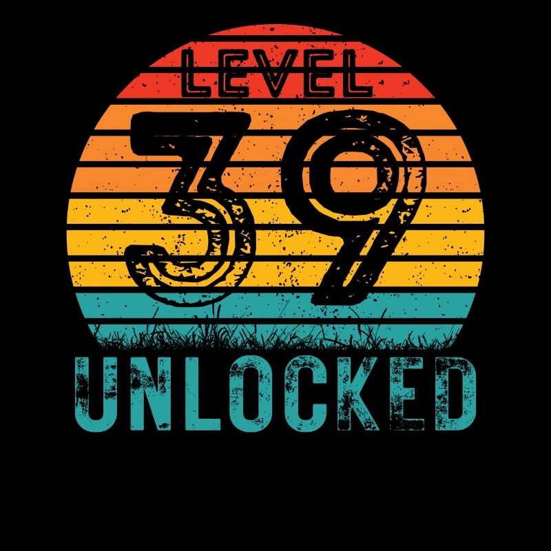 39 Jahre - 39. Geburtstag Level 39 Complete Design
