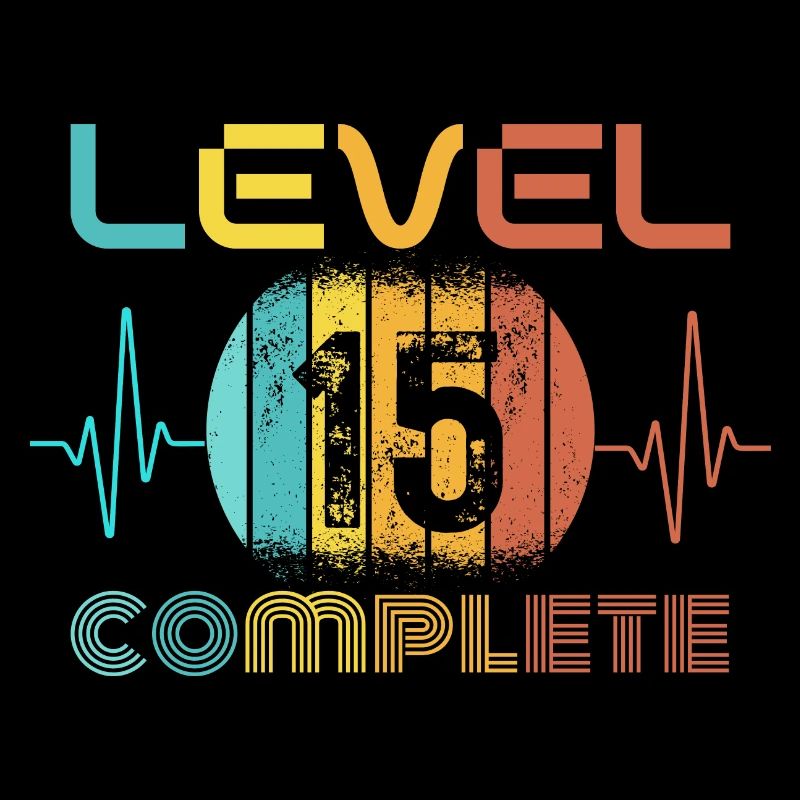 15 ans - 15e anniversaire Niveau 15 Conception complète