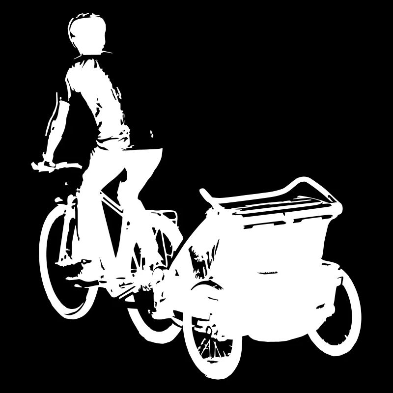 Fahrrad mit Anhänger