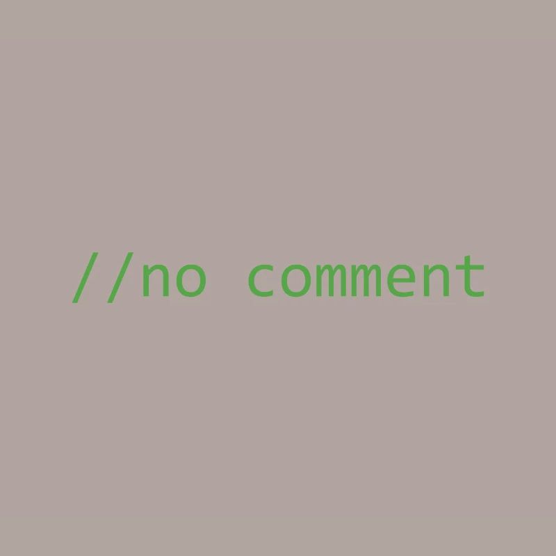 Code-Snippet c #: Kein Kommentar