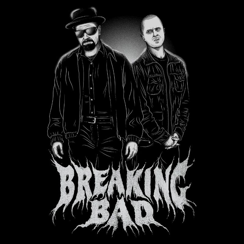 Breaking Bad Logo Walter Et Jesse Esquisse