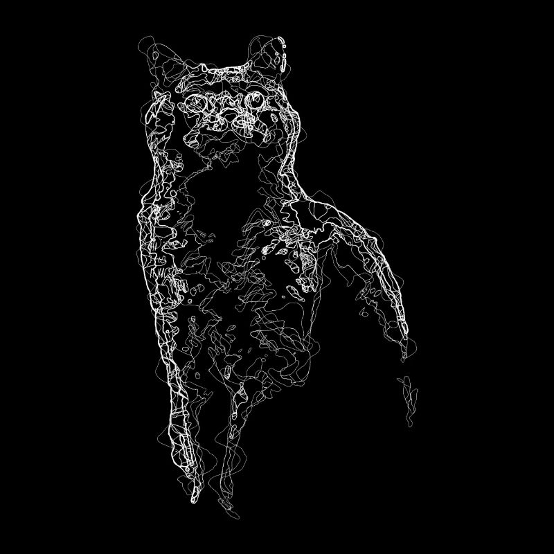 Cat Line Art
