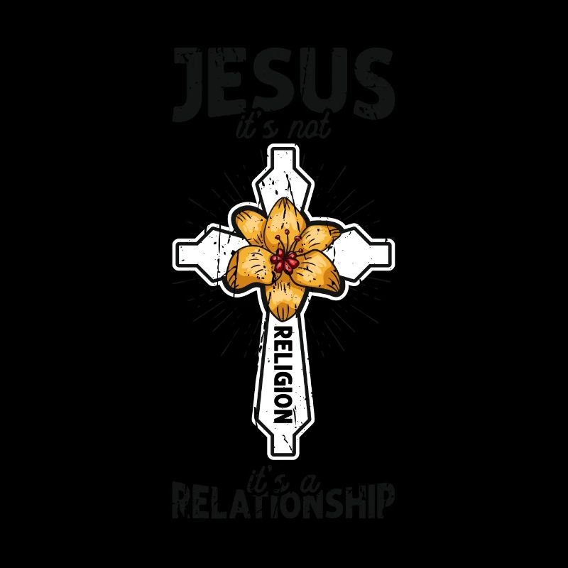 Jésus Ce n’est pas la religion C’est une relation -