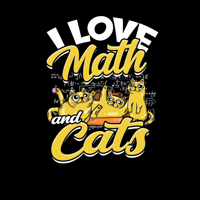 J’aime les maths et les chats - mathématiques