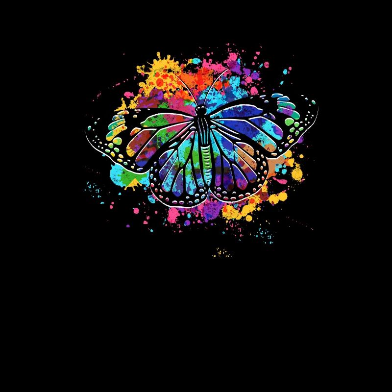 Regenbogen Schmetterling - Regenbogen