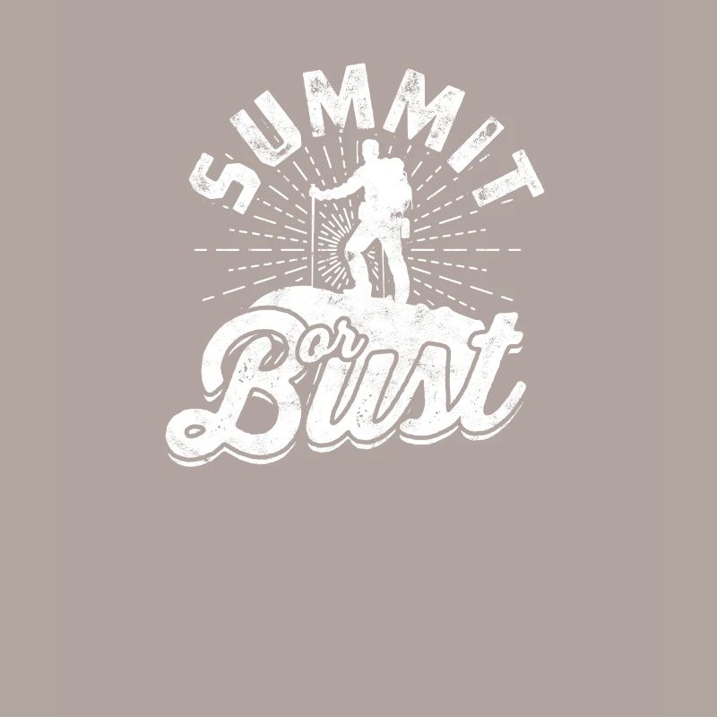 Gipfel oder Büste - Bergsteigen