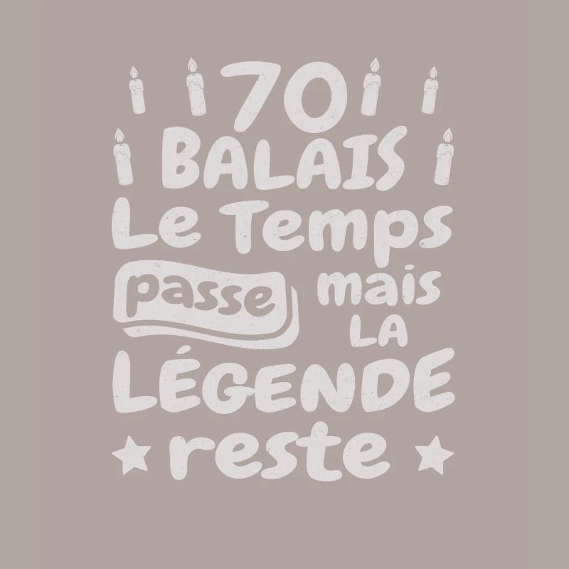 70 ans Anniversaire Papy Humour Rigolo Papi Légend