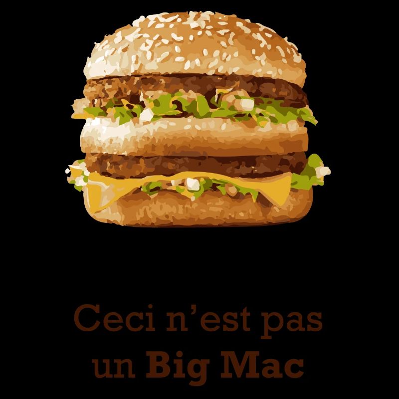 Ceci n'est pas einen Big Mac