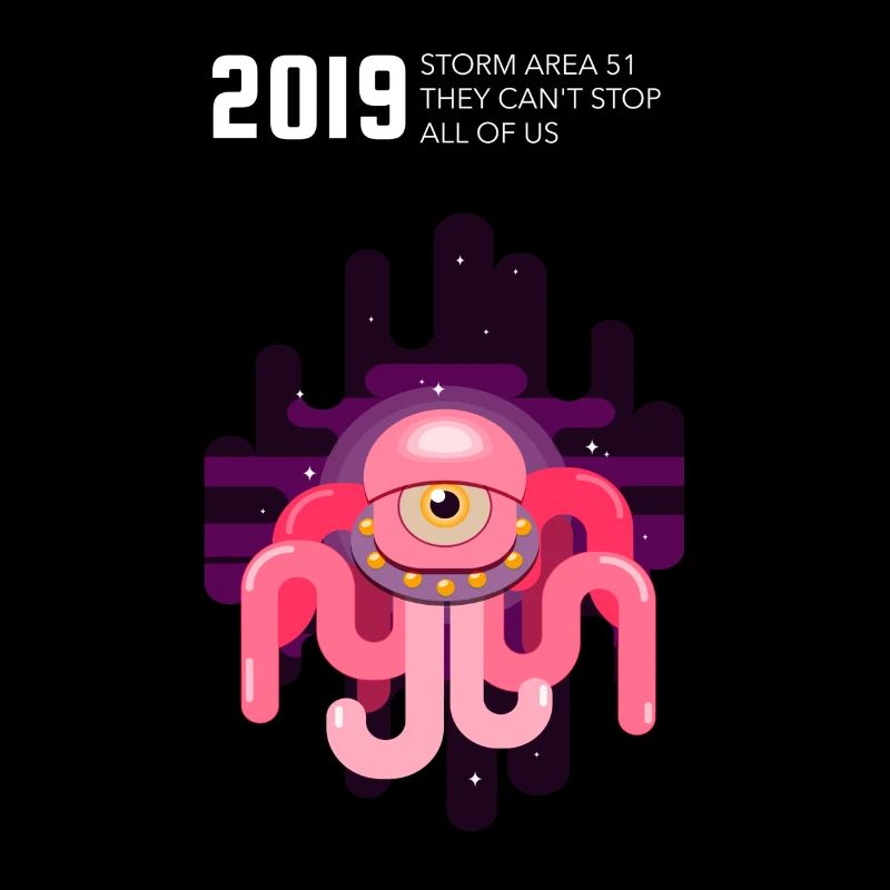 "Zone de tempête 51" - prendre d'assaut la zone 51 - Alien Head