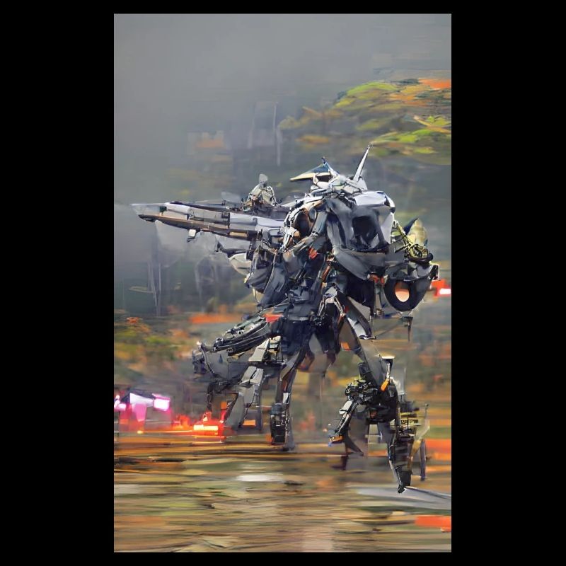 Guerrier Mech