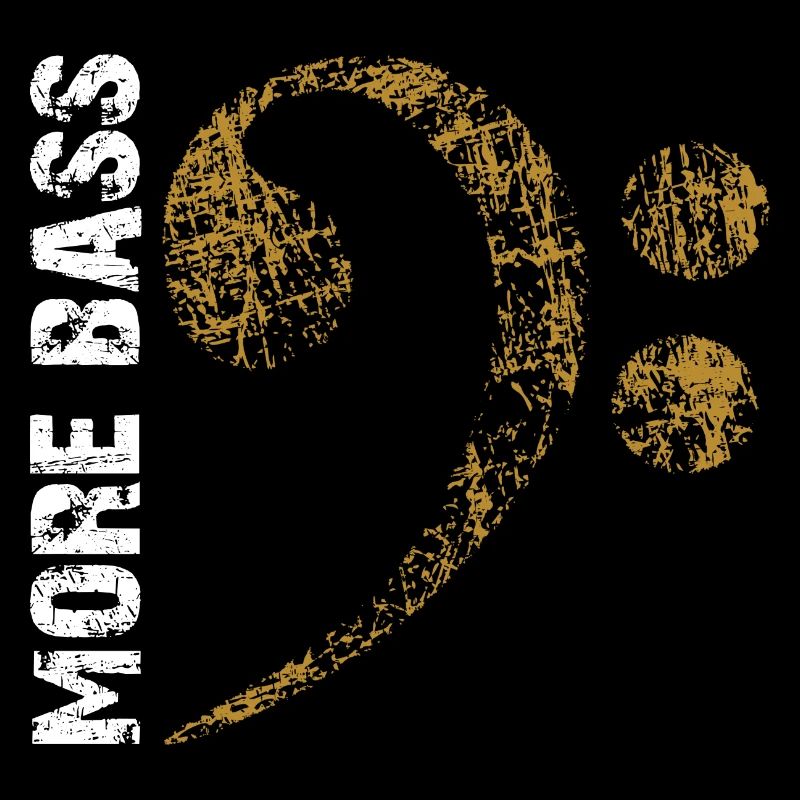 Plus de basses s’il vous plaît, grosse clé de fa