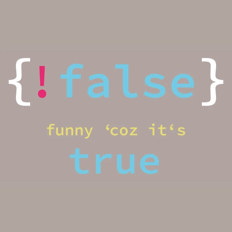 Programmer Nerd False True