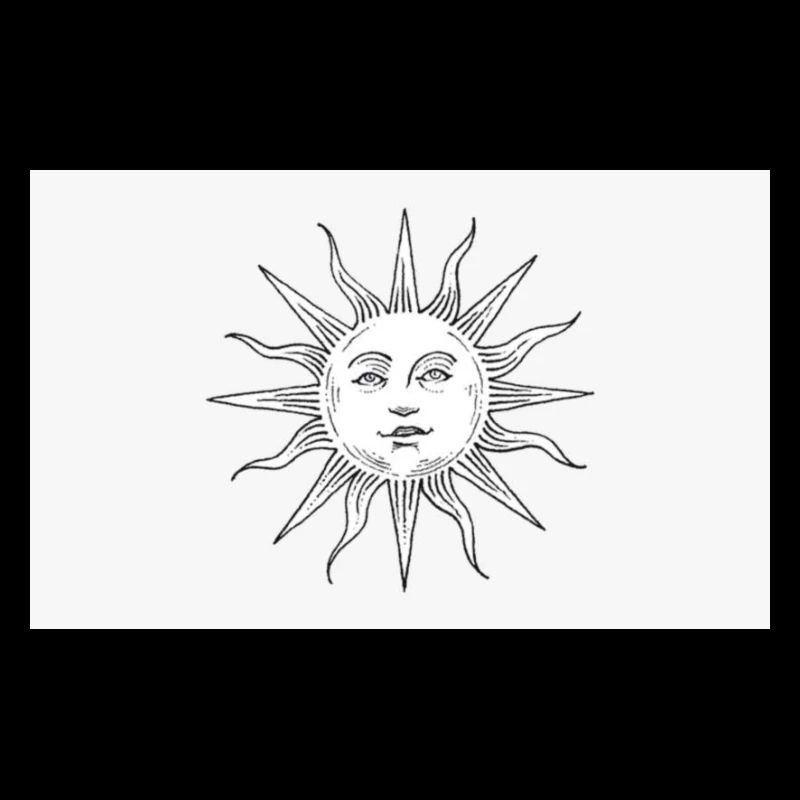 Minimalist sun