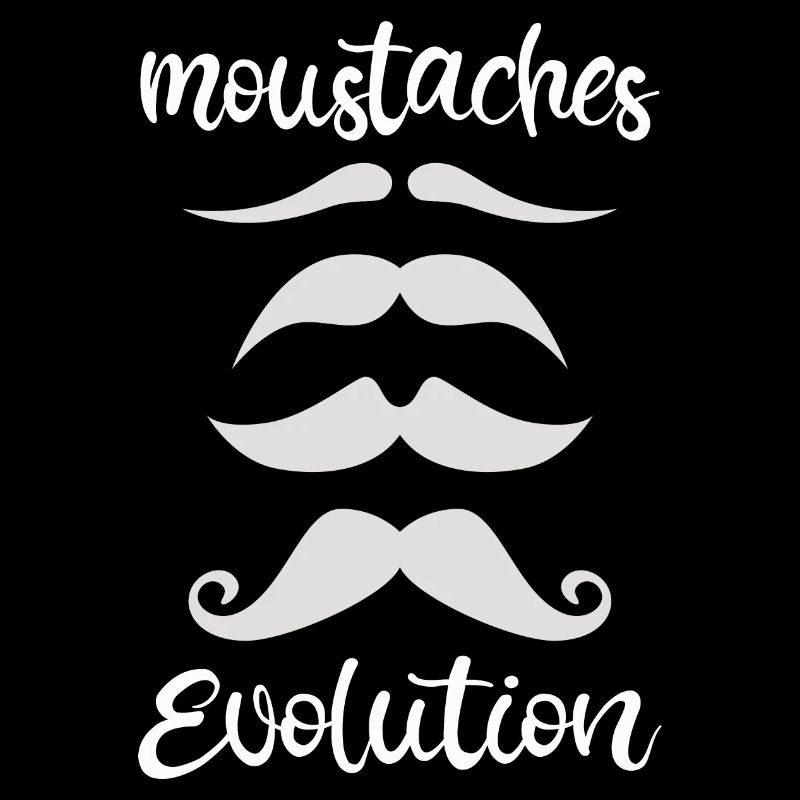 moustache évolution