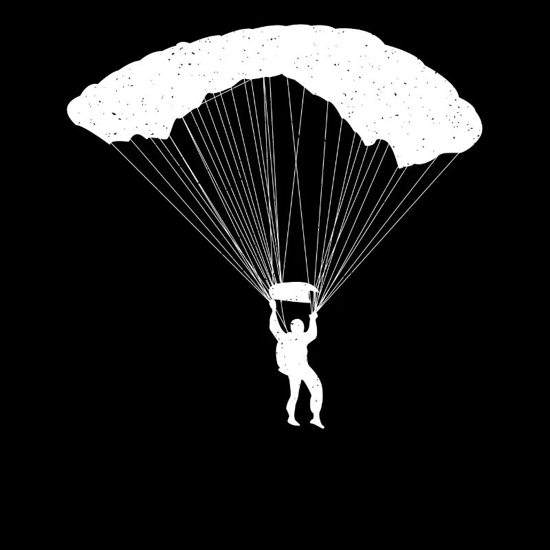 Paragliding art in powered