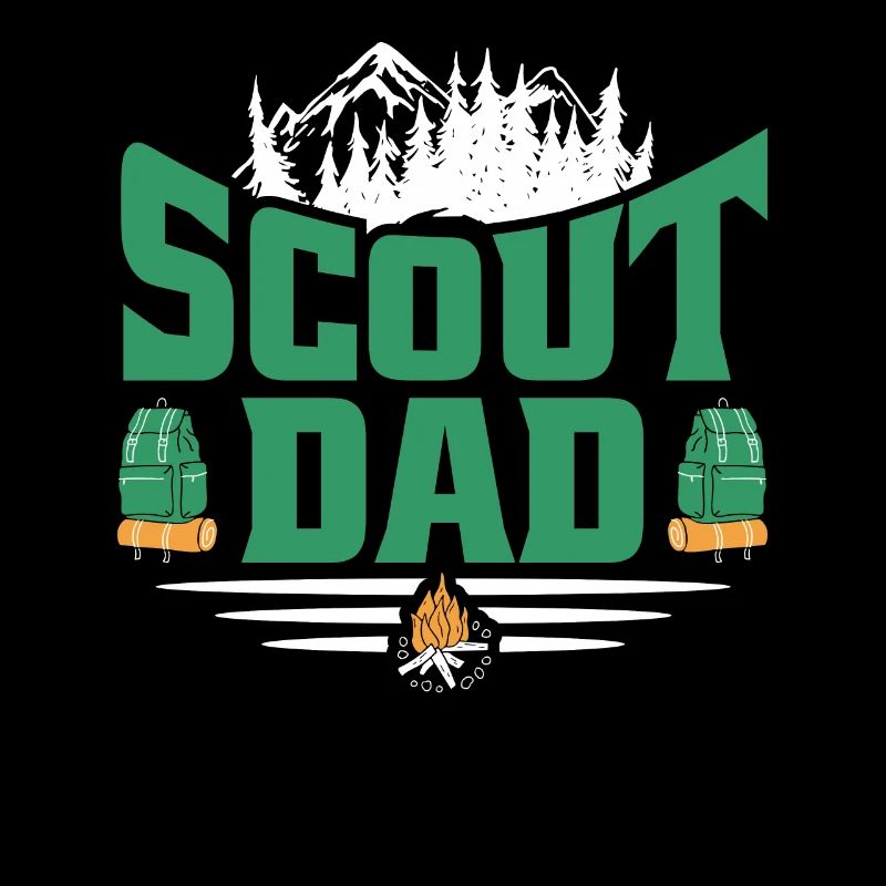 Scout Dad like a regular dad, except much cooler ones