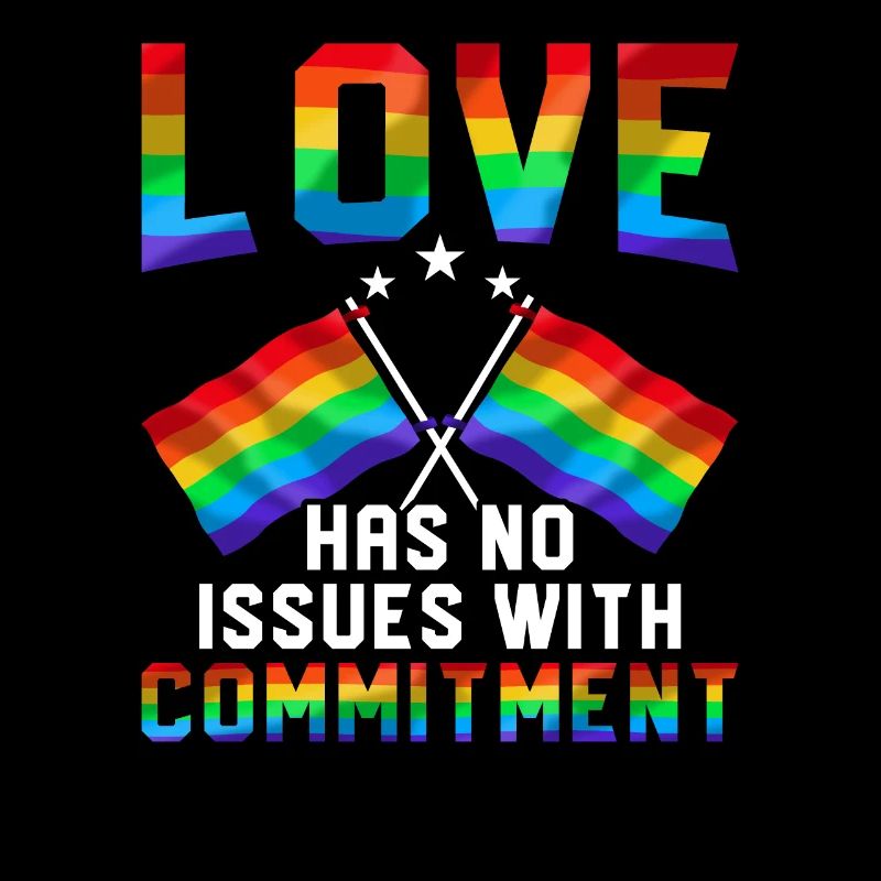 Love has no problems Lgbtq Gay Wedding
