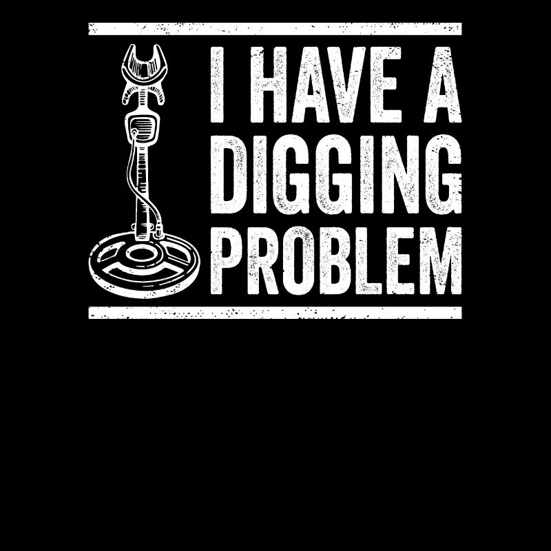 Excavation problem: metal detector, metal detection