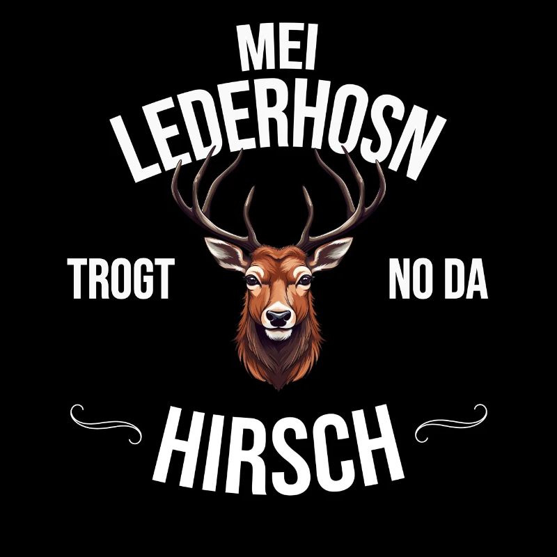 Trachten Bayrischer Dialekt Hirsch