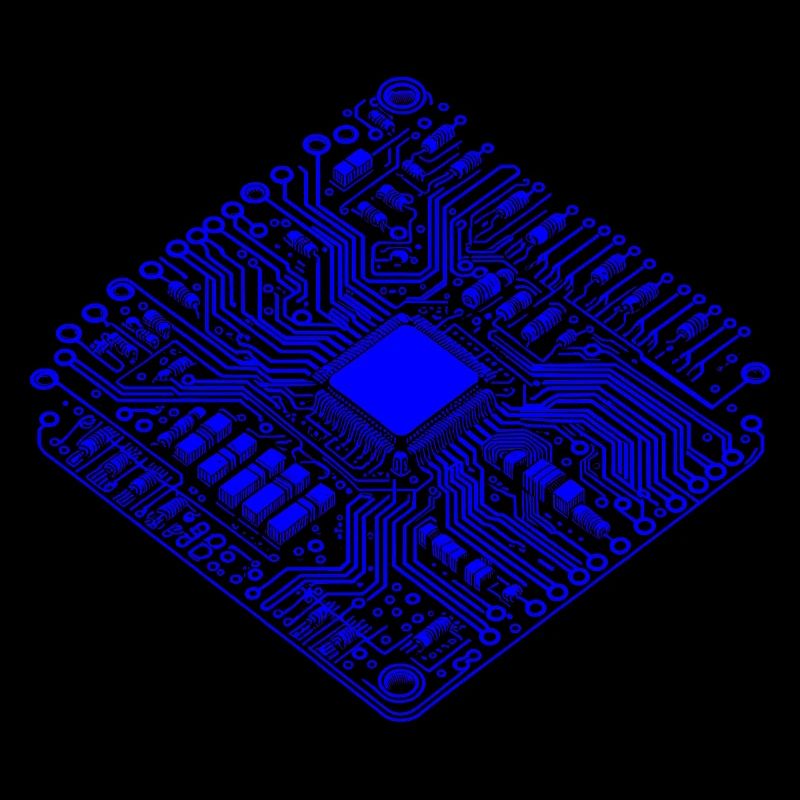 Anatomical CPU & PCB - Cool Computer Scientists