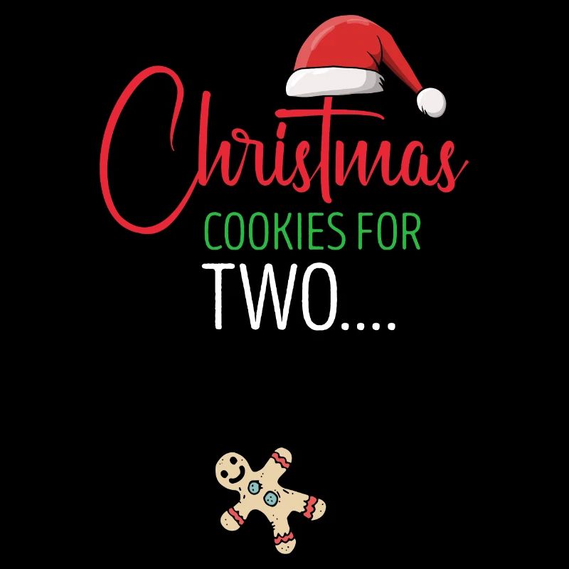 Biscuits de Noël pour deux couples de Noël drôles
