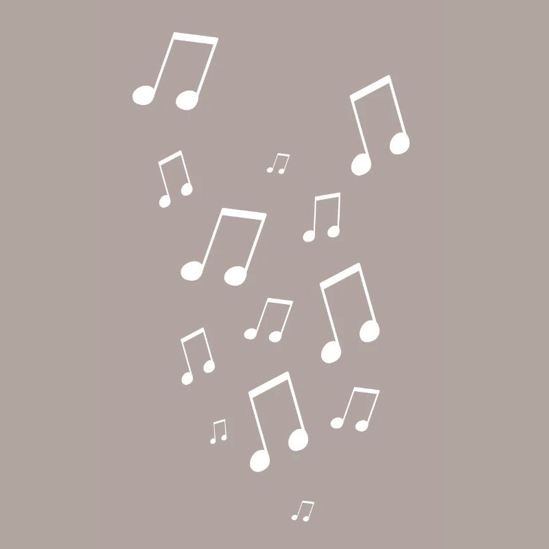 Music notes melody