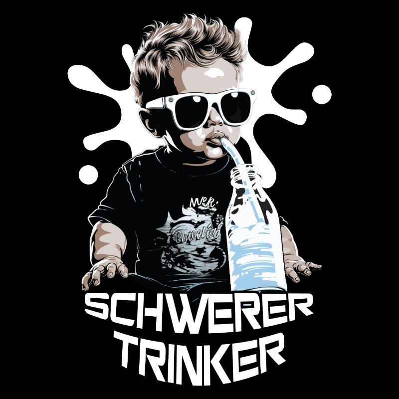 Baby Schwerer Trinker - bunt
