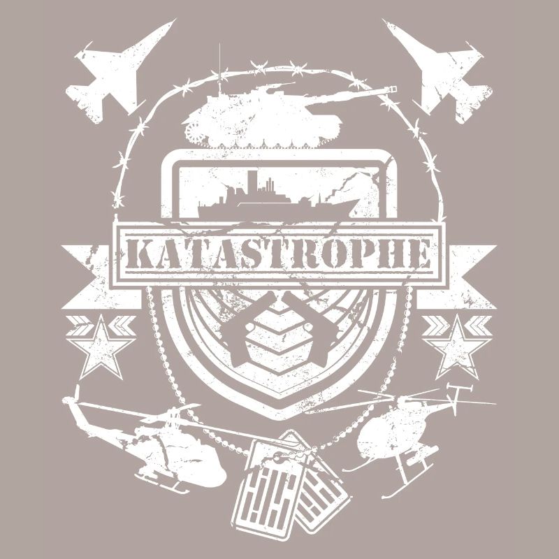 KATASTROPHE - Vintage Geschenk Retro Meme Idee |