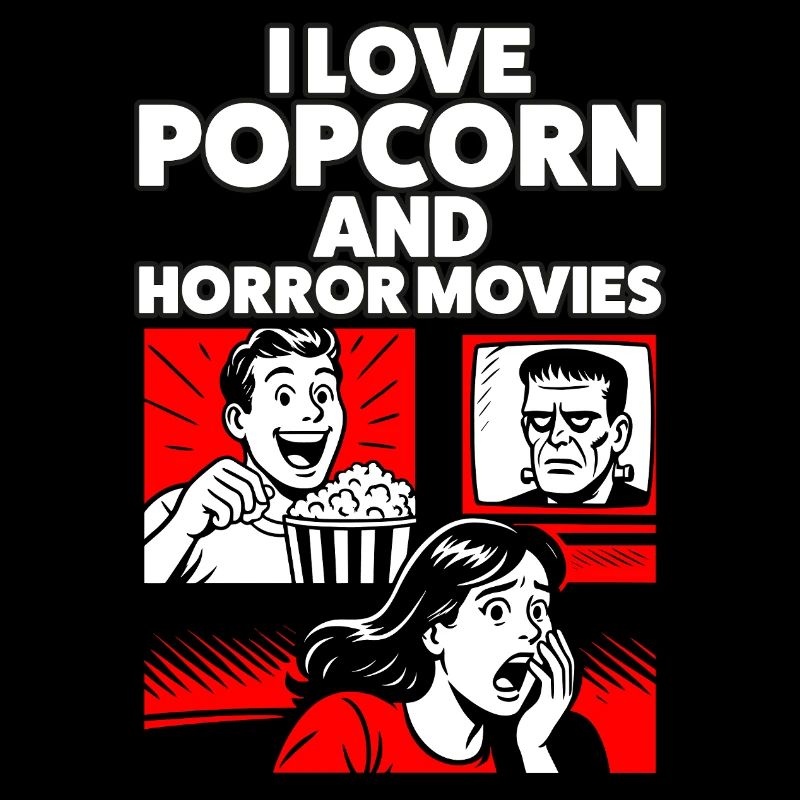 Popcorn & Horror - Retro Love