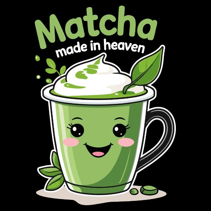Süßes Matcha-Design - Made in Heaven