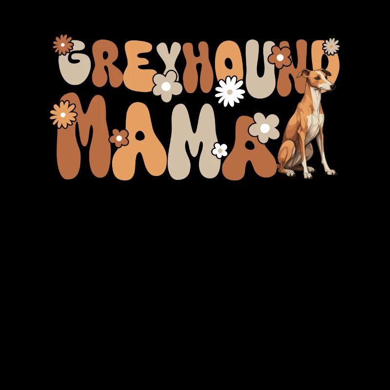 Greyhound Groovy Maman Greyhound