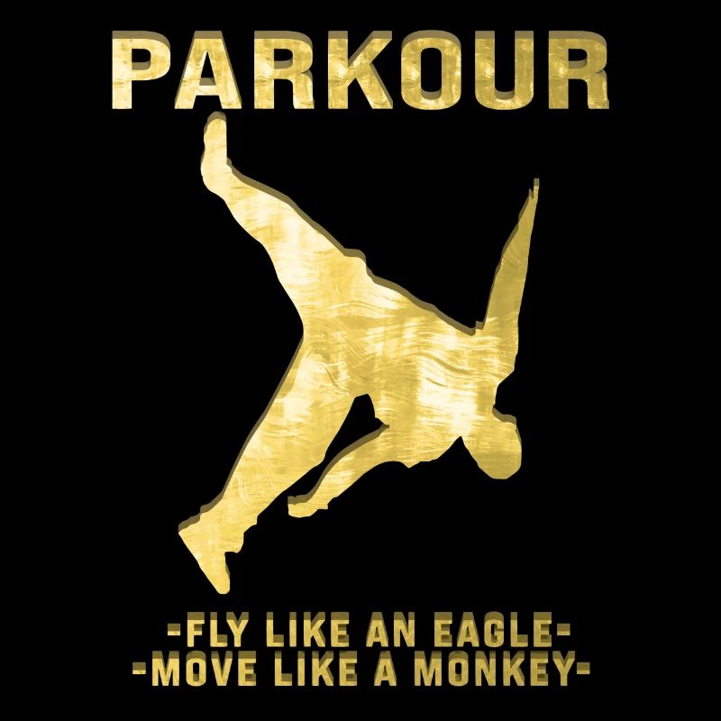 Parkour Freerunner Traceur Le Parcour Gold