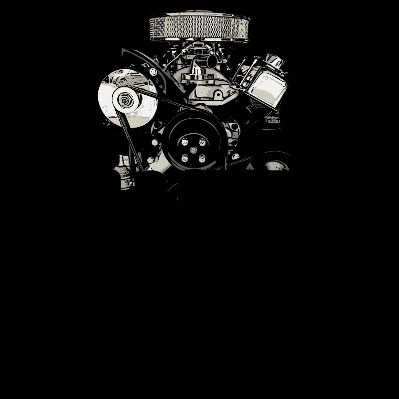 I like big blocks engine V8 muscle car