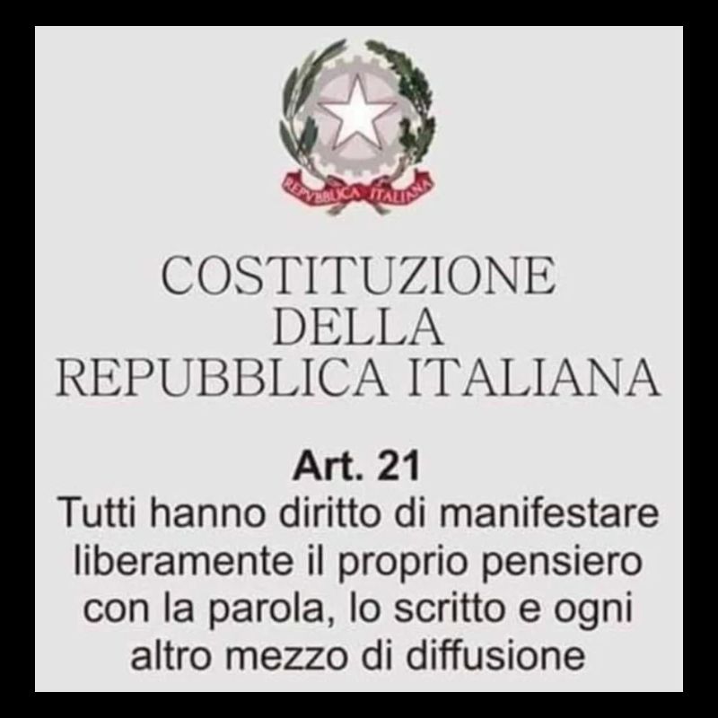 Article 21 Constitution italienne