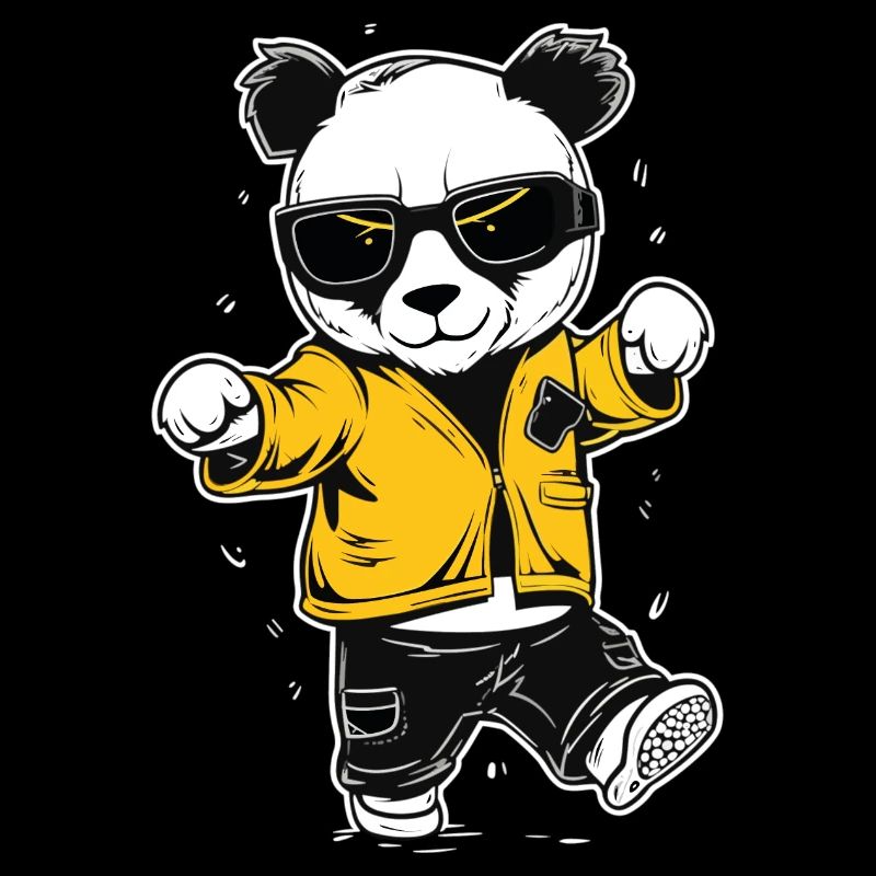 Panda dansant
