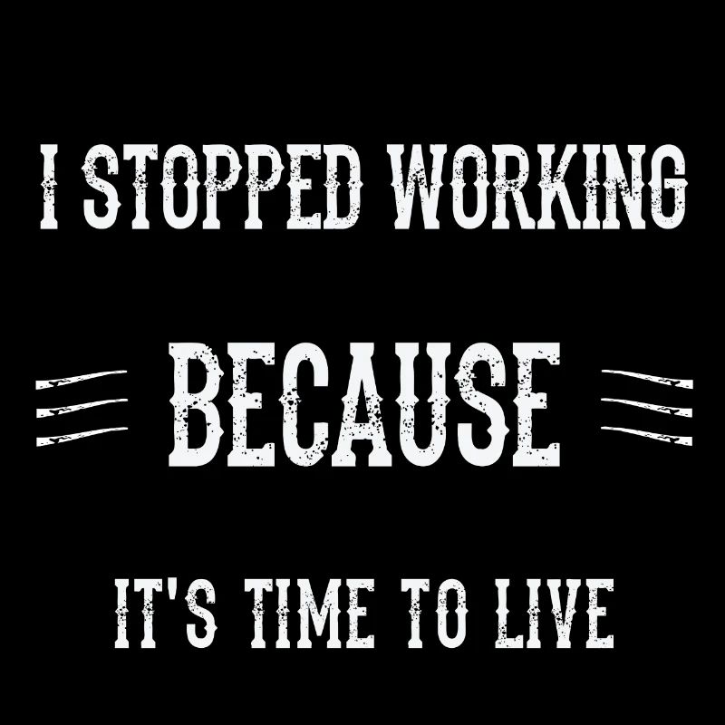 Stop working
