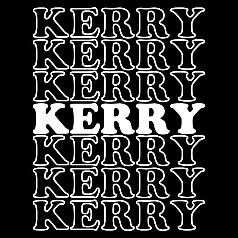 Kerry in Solid and Outlines