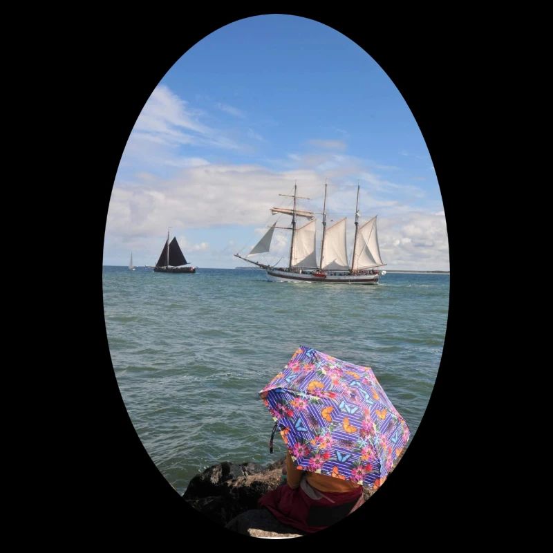 Segelschiff auf der Ostsee