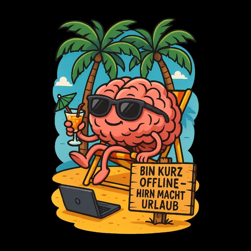 Bin kurz offline – Hirn macht Urlaub